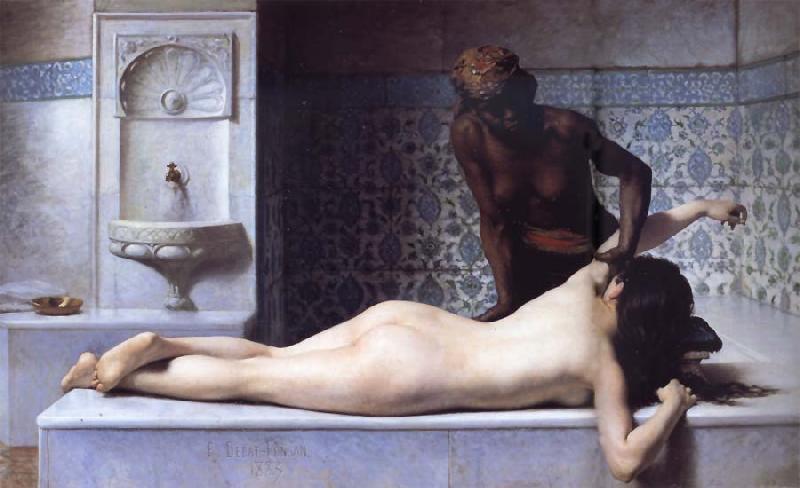  The Massage Scene from the Turkish Baths